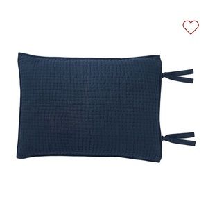 NWT PotteryBarn Handcrafted Cotton/Linen Quilted Sham